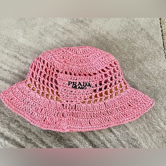 Prada Straw Bucket Hats - Picture 6 of 10